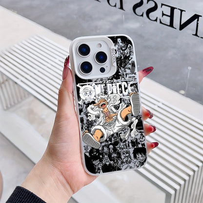 Anime Luffy iPhone Case Matte Shockproof Cover