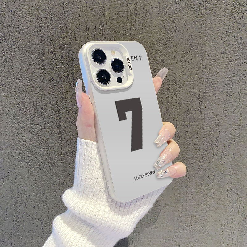 Lucky 7 Printed iPhone Case Shockproof Protective Cover