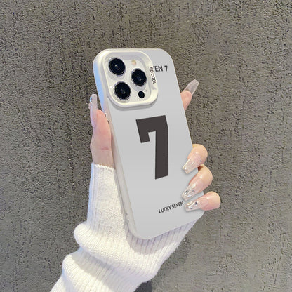 Lucky 7 Printed iPhone Case Shockproof Protective Cover