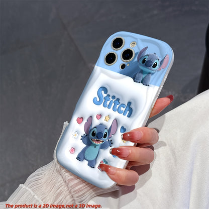 Stitch Cartoon iPhone Case Cute Shockproof TPU Cover