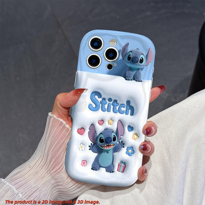 Stitch Cartoon iPhone Case Cute Shockproof TPU Cover