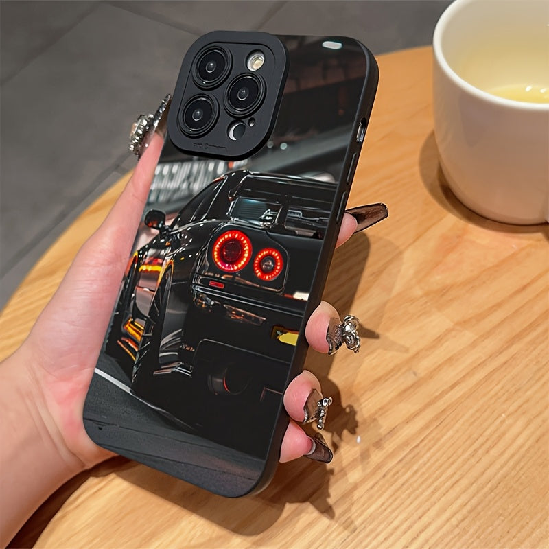 Black Eye Design iPhone Case Full Coverage Shockproof TPU Cover