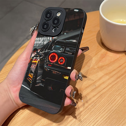 Black Eye Design iPhone Case Full Coverage Shockproof TPU Cover