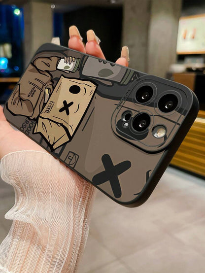 Papercraft Design Universal Phone Case Shockproof Protective Cover