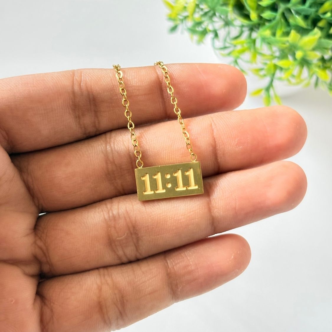 11:11 Lucky Number Pendant Necklace