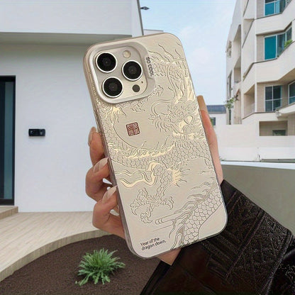 Dragon Pattern iPhone Case Shockproof Protective Cover
