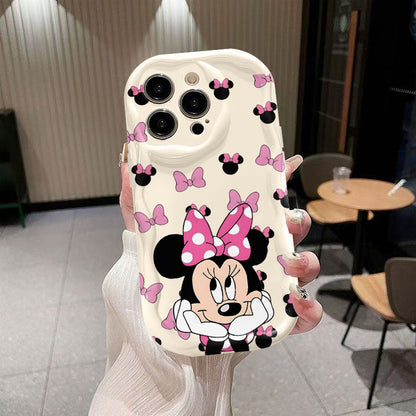 Disney Minnie Mouse Pink Bow iPhone Case Shockproof Cover