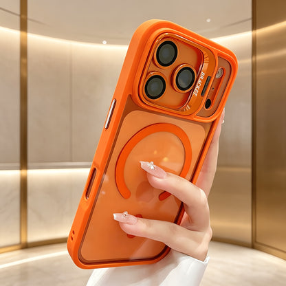 Luxury Magnetic Transparent iPhone Case Shockproof Protective Cover
