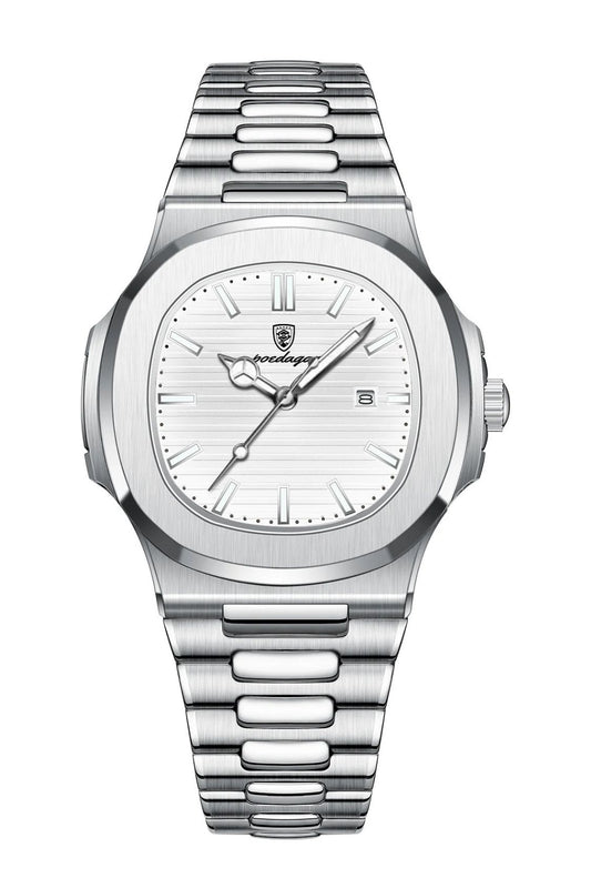 POEDAGAR 789 Wrist Watch - Silver White