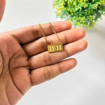 11:11 Lucky Number Pendant Necklace
