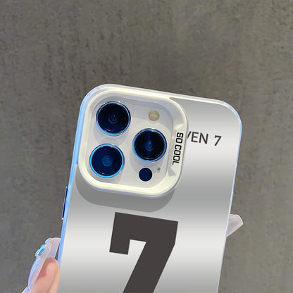 Lucky 7 Printed iPhone Case Shockproof Protective Cover