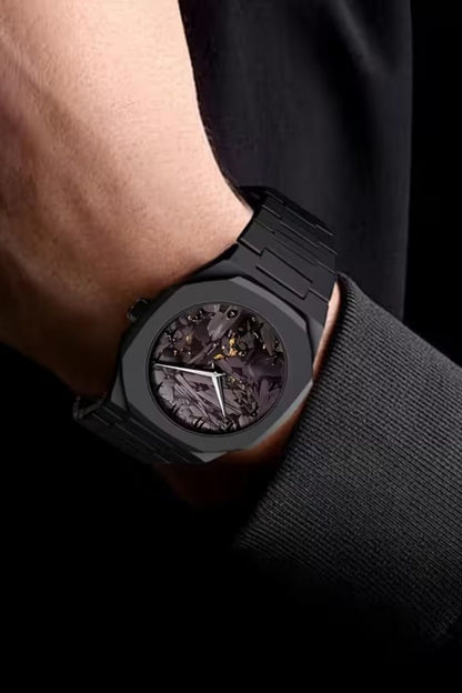 Arabic Noir Timepiece - Noir Black