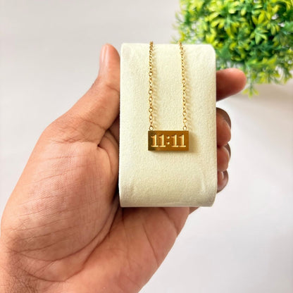 11:11 Lucky Number Pendant Necklace