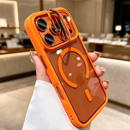 Luxury Magnetic Transparent iPhone Case Shockproof Protective Cover