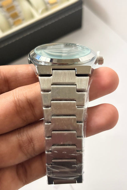 POEDAGAR 930 Wrist Watch - Silver Green