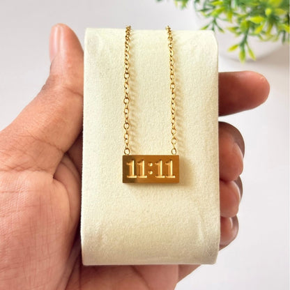 11:11 Lucky Number Pendant Necklace