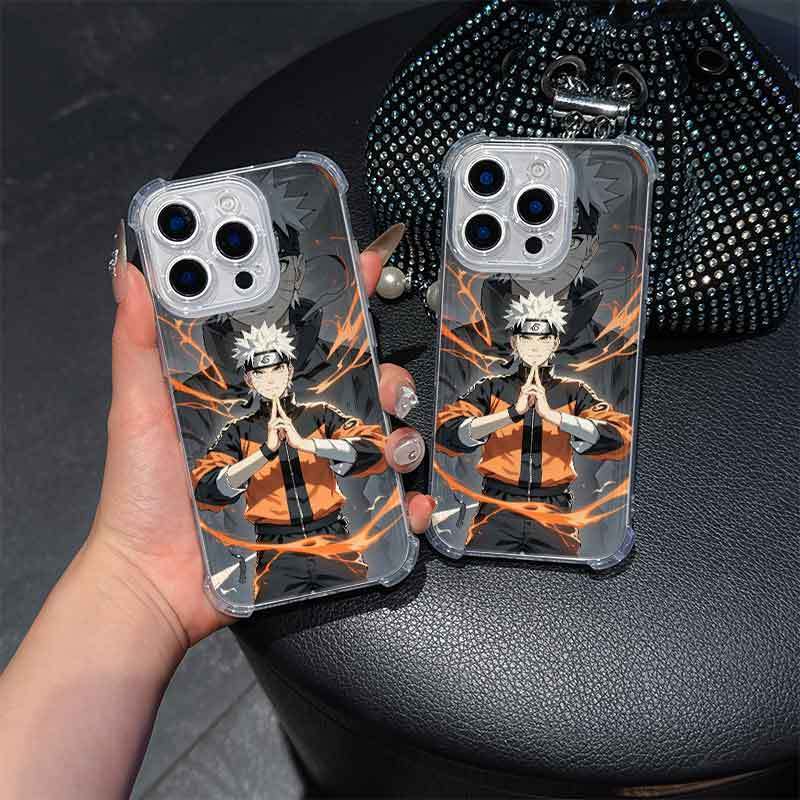 Uzumaki Design iPhone Case Transparent Shockproof Cover