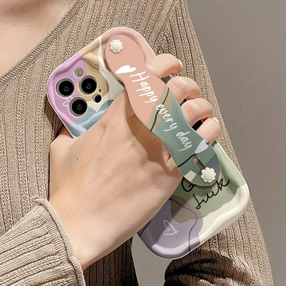 Colorful Smiley Face Printed Phone Case Shockproof Cover