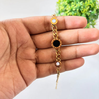 Roman Numeral Chain Bracelet