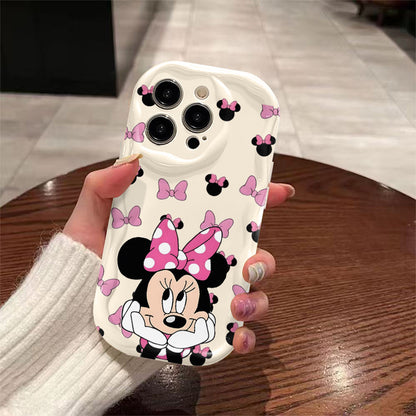 Disney Minnie Mouse Pink Bow iPhone Case Shockproof Cover