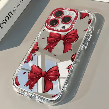 Mirror Cream Frosted iPhone Case Full Coverage Shockproof Cover