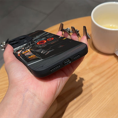 Black Eye Design iPhone Case Full Coverage Shockproof TPU Cover