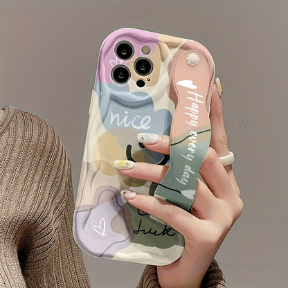 Colorful Smiley Face Printed Phone Case Shockproof Cover