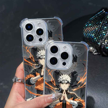 Uzumaki Design iPhone Case Transparent Shockproof Cover