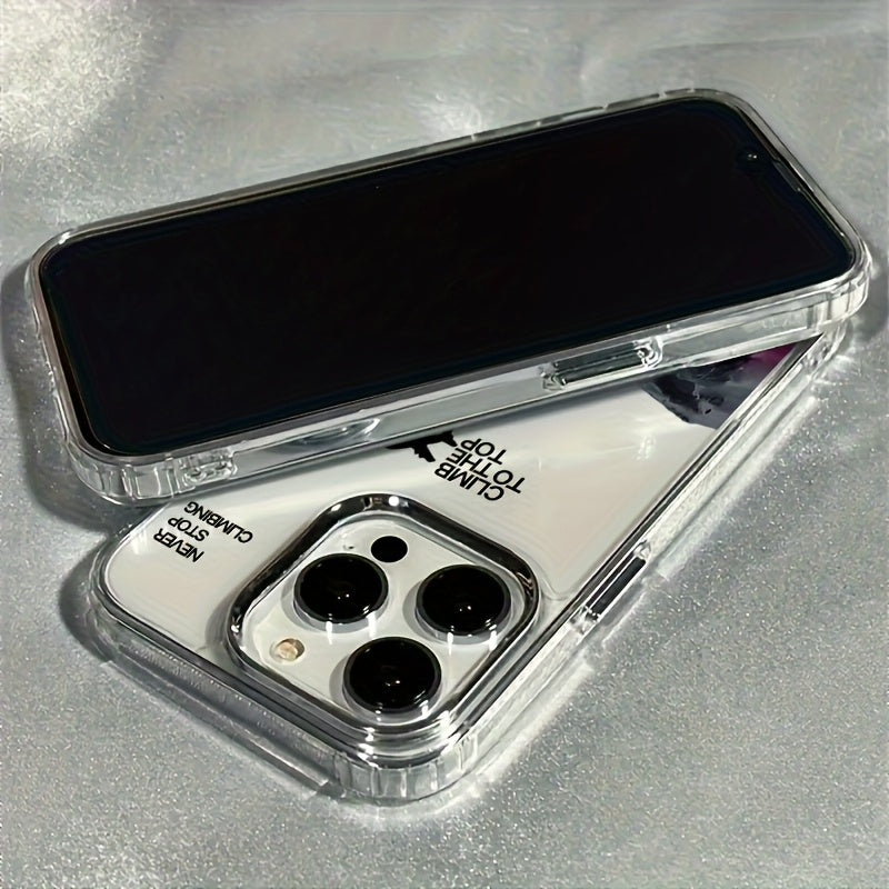 INS Style Aurora Forest iPhone Case Matte Shockproof Cover