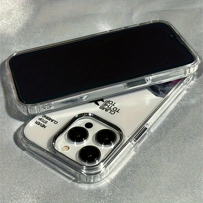 INS Style Aurora Forest iPhone Case Matte Shockproof Cover