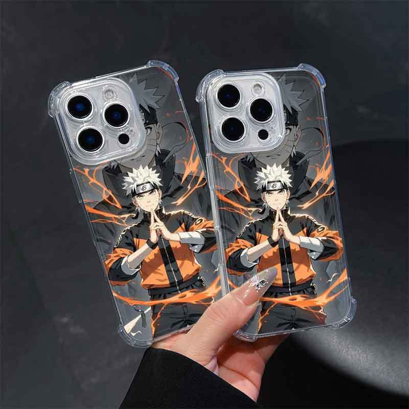 Uzumaki Design iPhone Case Transparent Shockproof Cover