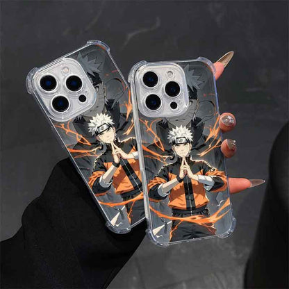 Uzumaki Design iPhone Case Transparent Shockproof Cover