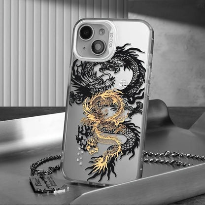 Dragon Pattern Phone Case Shockproof Protective Cover