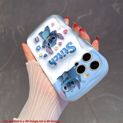 Stitch Cartoon iPhone Case Cute Shockproof TPU Cover