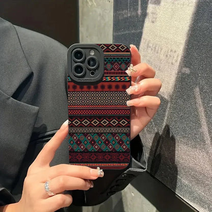 Bohemian Style Pattern iPhone Case Soft TPU Shockproof Cover