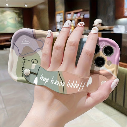 Colorful Smiley Face Printed Phone Case Shockproof Cover