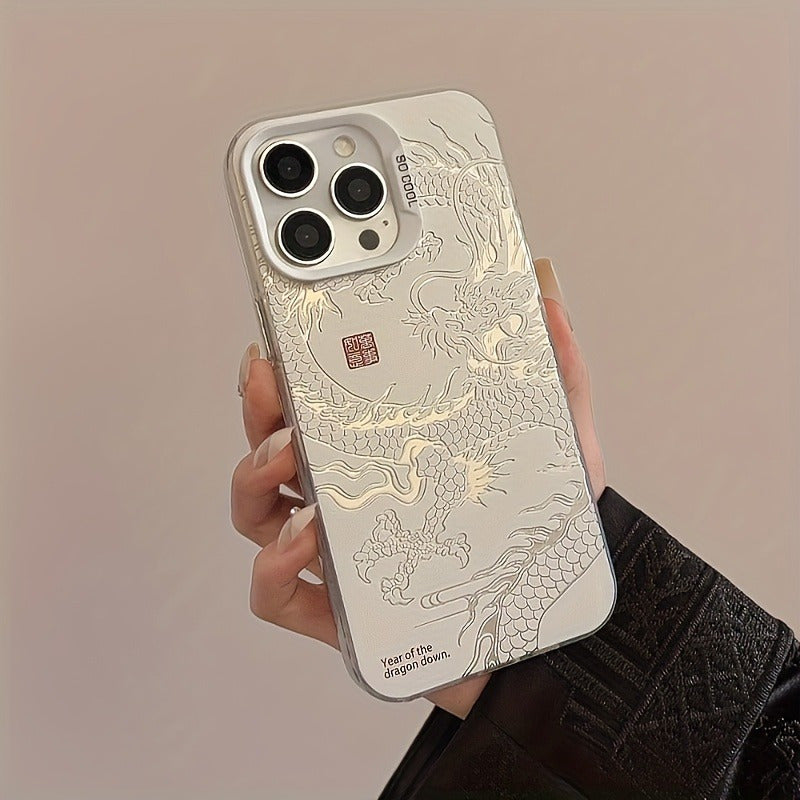 Dragon Pattern iPhone Case Shockproof Protective Cover