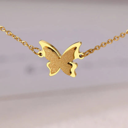 Butterfly Charm Bangle