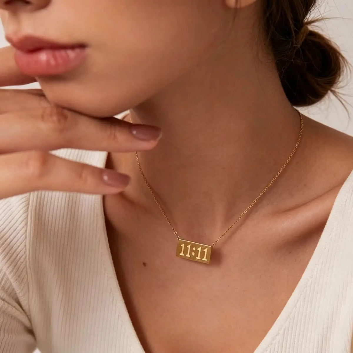 11:11 Lucky Number Pendant Necklace