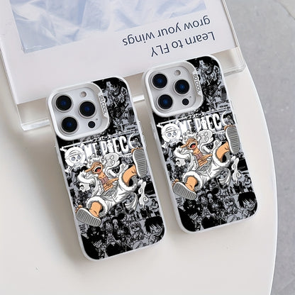 Anime Luffy iPhone Case Matte Shockproof Cover