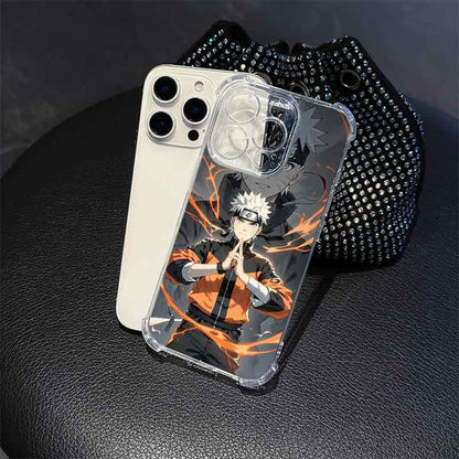 Uzumaki Design iPhone Case Transparent Shockproof Cover