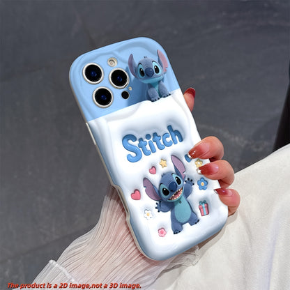 Stitch Cartoon iPhone Case Cute Shockproof TPU Cover