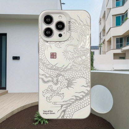 Dragon Pattern iPhone Case Shockproof Protective Cover