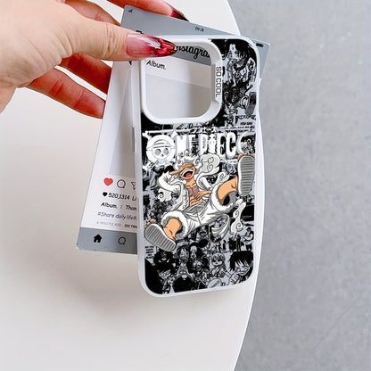 Anime Luffy iPhone Case Matte Shockproof Cover