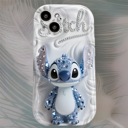 Stitch Cartoon iPhone Case UV Printed Shockproof Cover