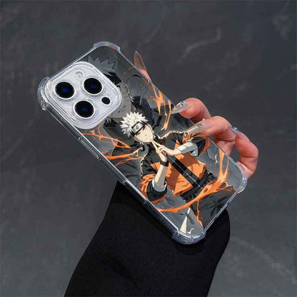 Uzumaki Design iPhone Case Transparent Shockproof Cover