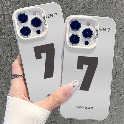 Lucky 7 Printed iPhone Case Shockproof Protective Cover