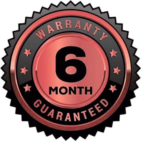 6-MONTH MACHINE WARRANTY
